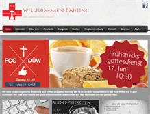 Tablet Screenshot of fcgduerkheim.de